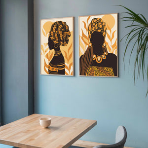 Luxoré Sisters of the Sun African Women Digital Artwork