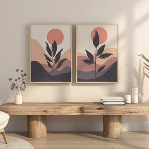 Luxoré Chic Bohemian Landscape Digital Art