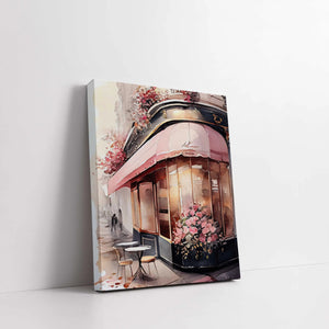 Luxoré Cozy Corner Cafe of a Watercolor Escape Digital Art
