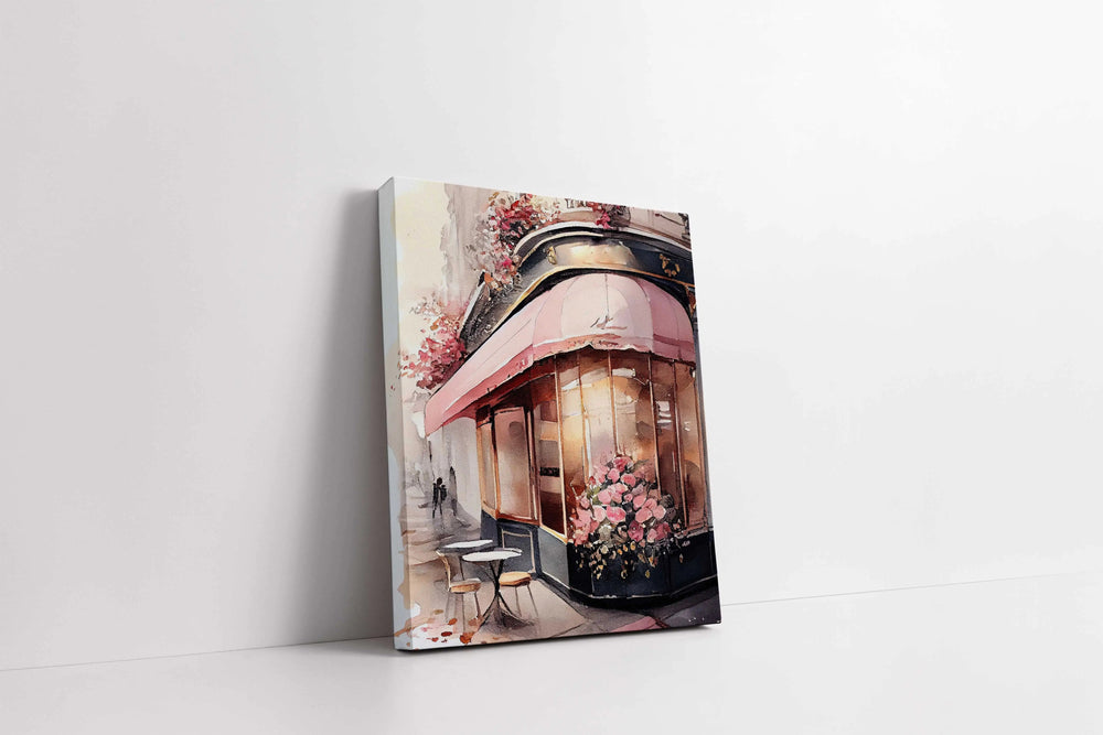 Luxoré Cozy Corner Cafe of a Watercolor Escape Digital Art