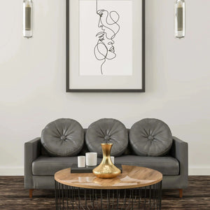 Luxoré Romantic Couple Line Art