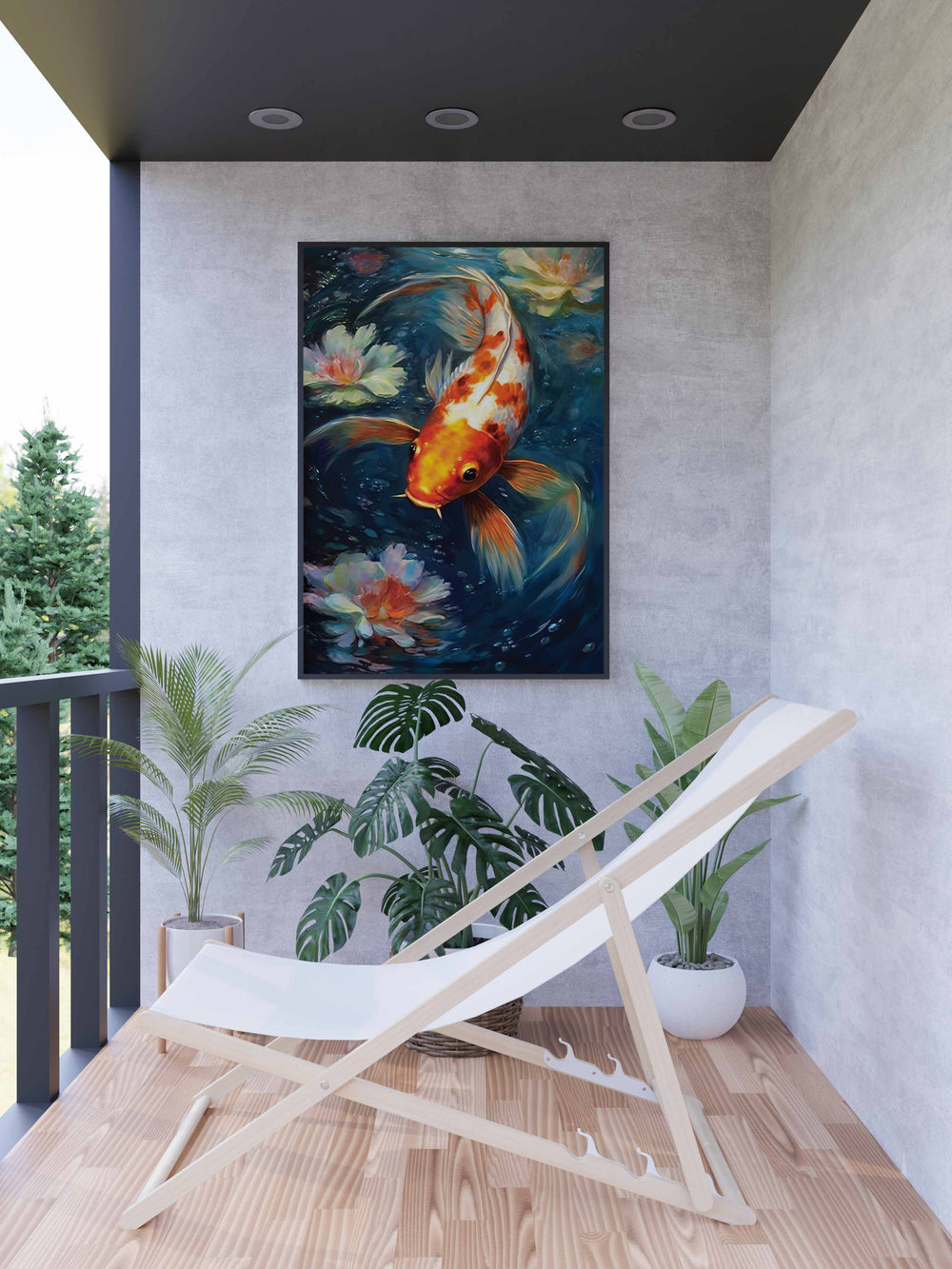 Luxoré Goldfish and Garden Delight