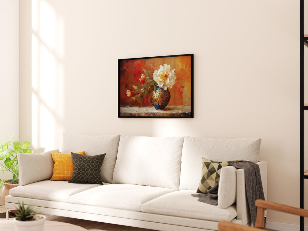 Luxoré Still Life Digital Artwork of Floral Elegance