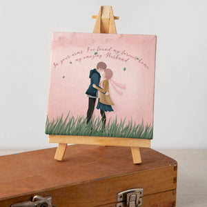 Luxoré Romantic Canvas A Special Gift for Husband's Heart