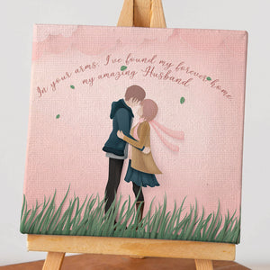 Luxoré Romantic Canvas A Special Gift for Husband's Heart