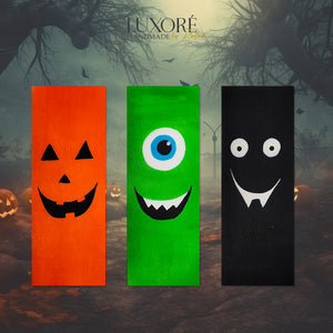 Luxoré Funny Halloween Handmade Bookmarkers