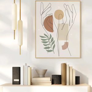 Luxoré Artistic Hand-Drawn Line Art