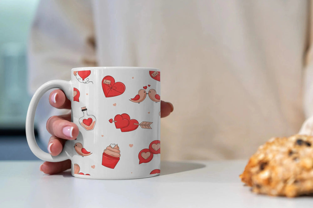 Luxoré Brewing Romance Irresistible Love Mugs for Couples