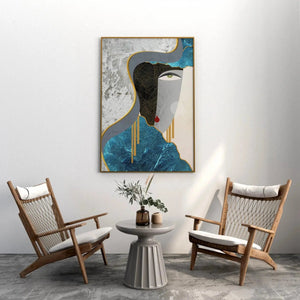 Luxoré Modern Abstract Geometry Face Design