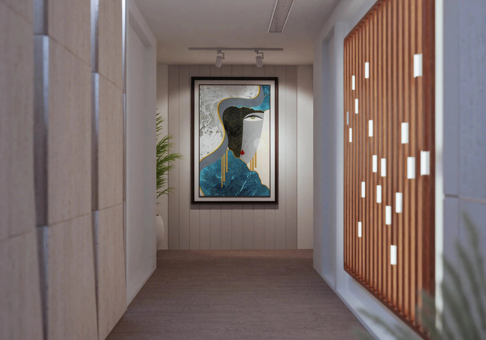 Luxoré Modern Abstract Geometry Face Design