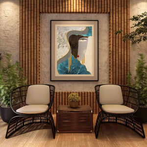 Luxoré Modern Abstract Geometry Face Design