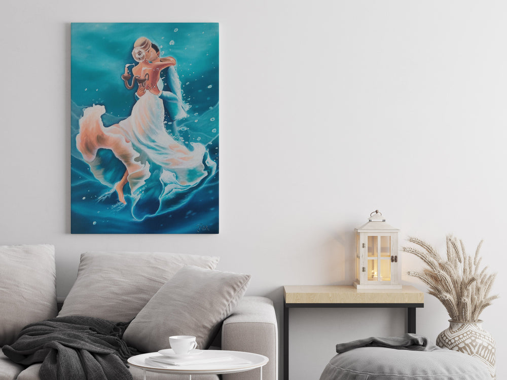 Luxoré Magical Ocean Couple Painting Luxore Originals