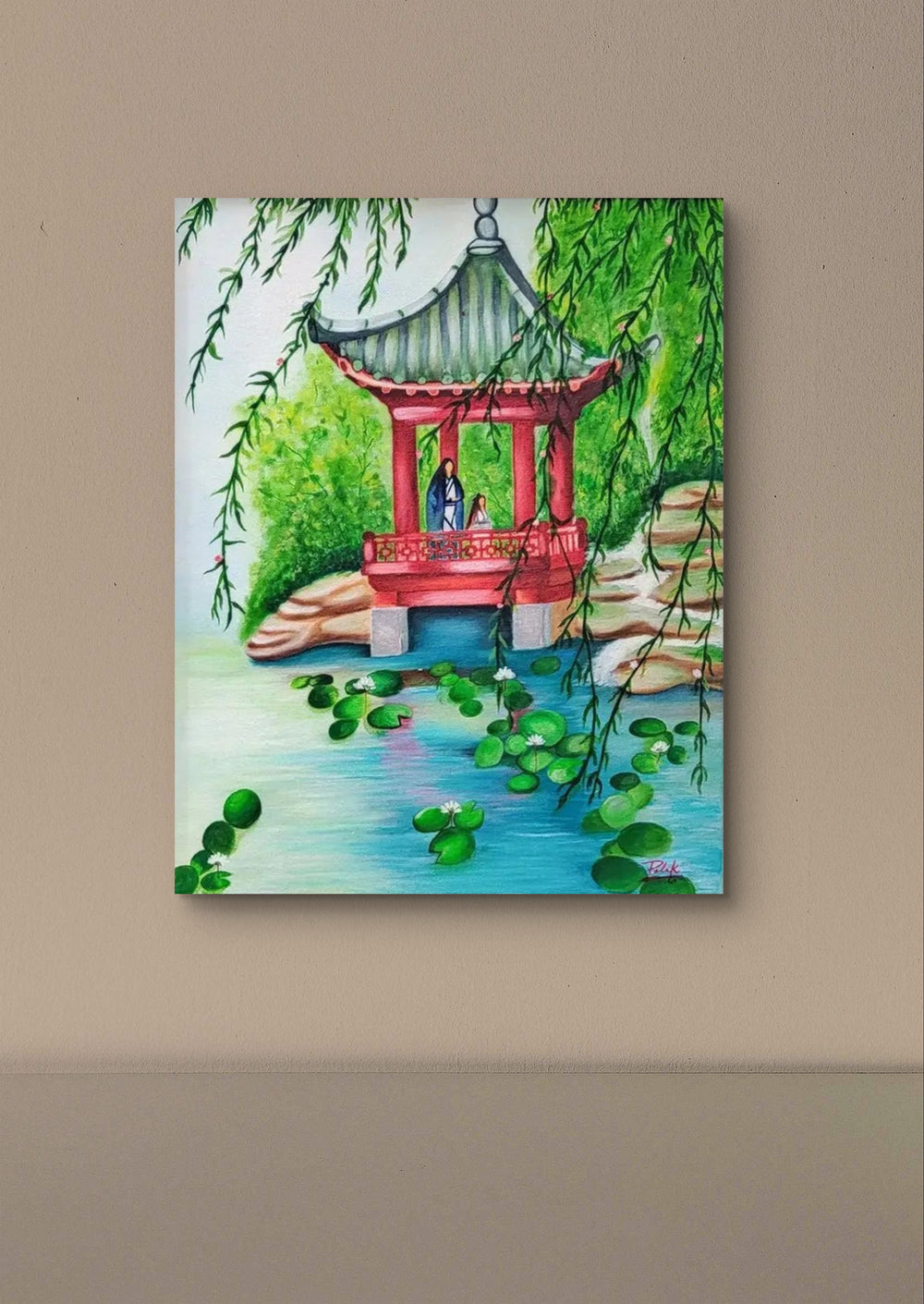 Japanese Zen Garden Painting