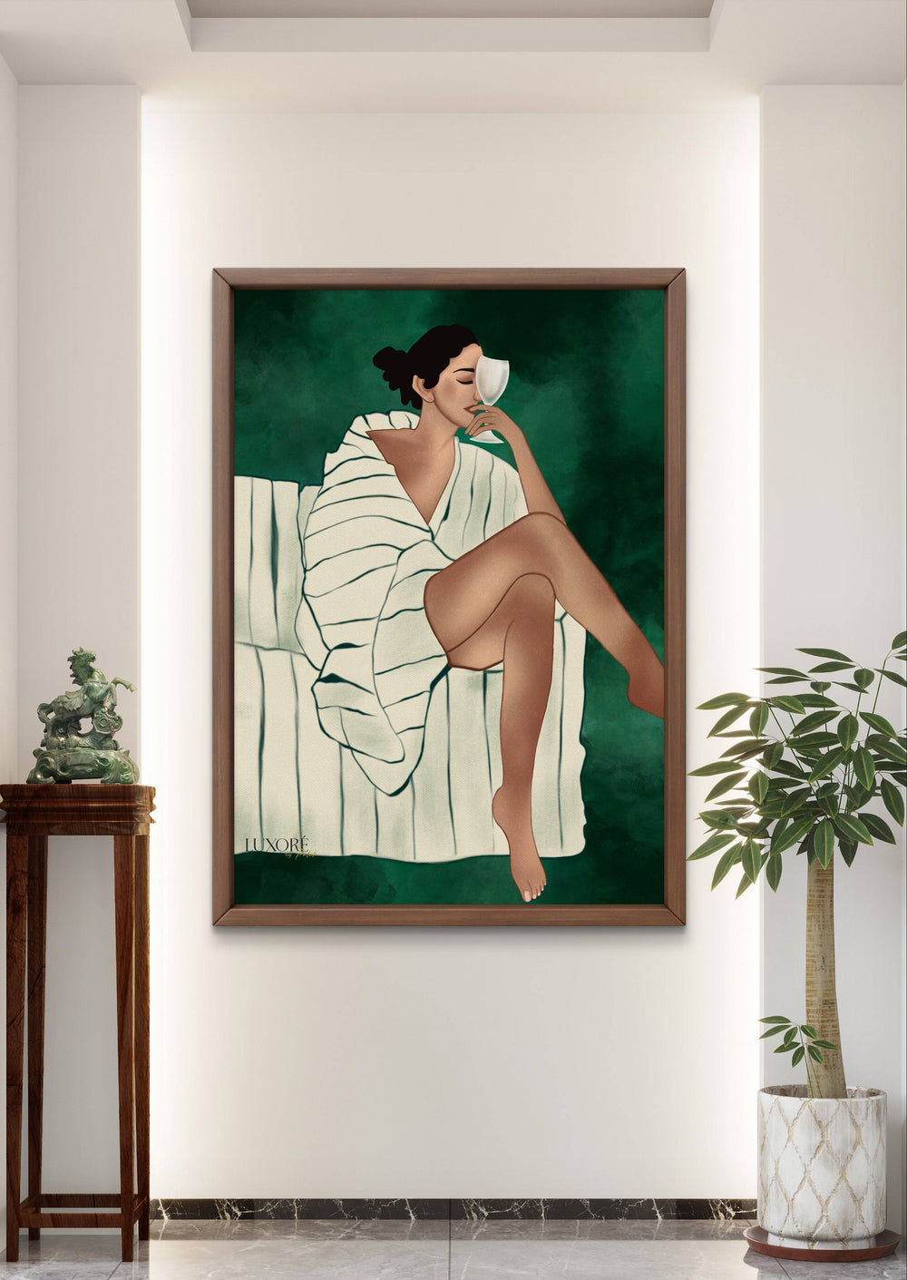 Relaxing Digital Painting