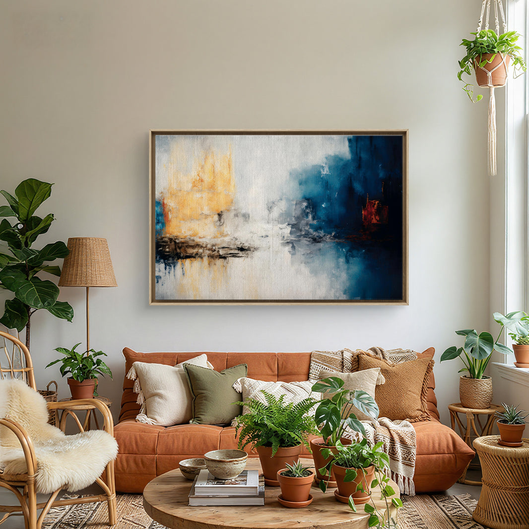 Gentle Water and Radiant Sky