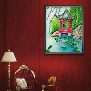 Japanese Zen Garden Painting