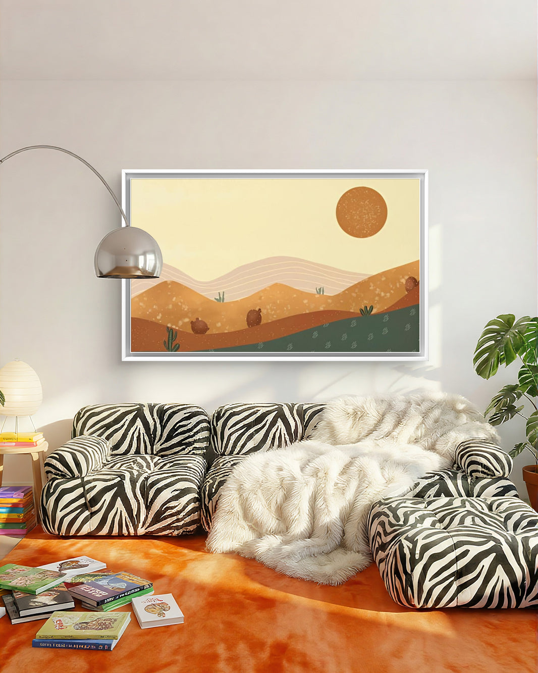 Sunrise Over Bohemian Peaks Digital Painting