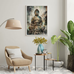 Luxoré Buddha Stunning Digital Painting