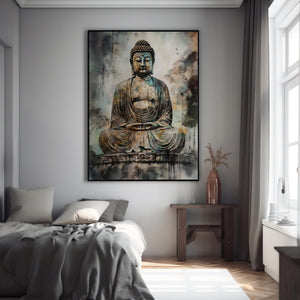 Luxoré Buddha Stunning Digital Painting