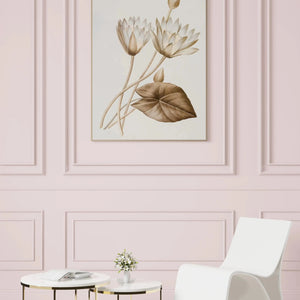 Luxoré Retro Lotus Floral Art