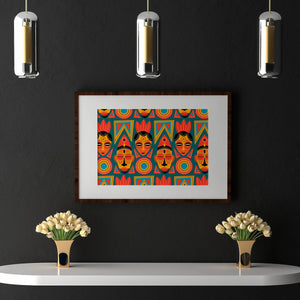 African Mosaics Digital Painting