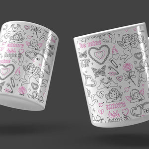 Luxoré Heavenly Love Sips Angel-Inspired Valentine Mugs for Couples