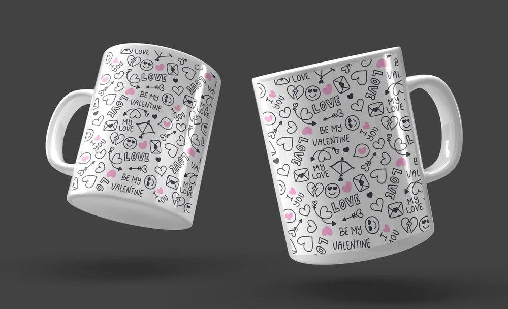 Luxoré Love Infusion - Valentine's Edition Mugs for a Cozy Cup of Romance