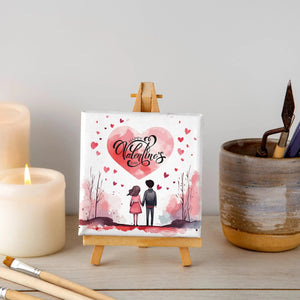 Couple Standing Holding Hands Valentine's Day Gift