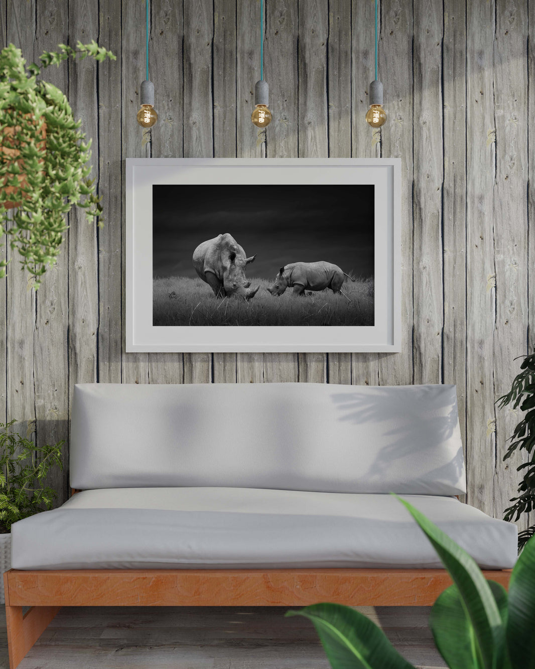 Luxoré Celebrating the Majesty of Rhinos in the Wild Digital Art