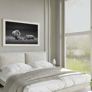 Luxoré Celebrating the Majesty of Rhinos in the Wild Digital Art