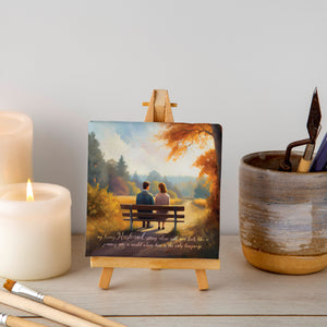 Make Memories Canvas Gift with a Beautiful Message for Husband