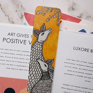 Luxoré Handcrafted Bright Color Warli Treasures Bookmarks Set of 3