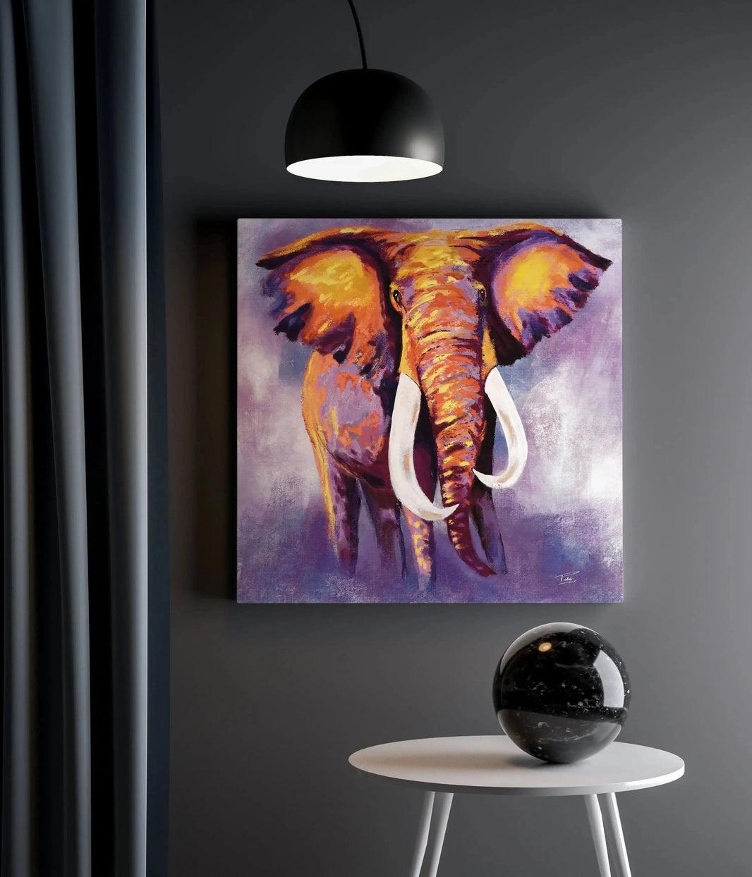 Luxoré Elephant Abstract Originals Digital Art