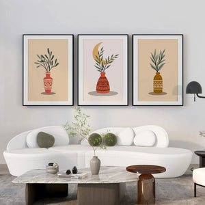 Luxoré Flat Design Boho Wall Art
