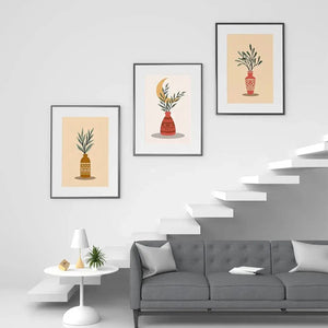 Luxoré Flat Design Boho Wall Art