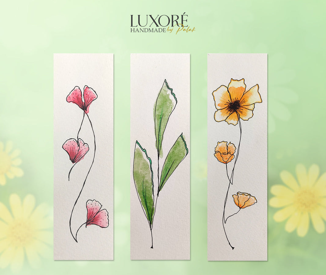 Luxoré Garden Inspired Handmade Bookmark