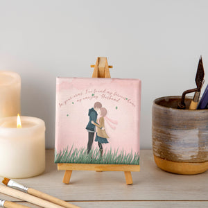 Luxoré Romantic Canvas A Special Gift for Husband's Heart