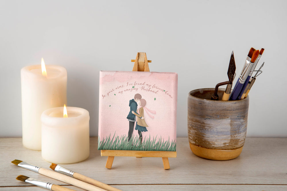 Luxoré Romantic Canvas A Special Gift for Husband's Heart