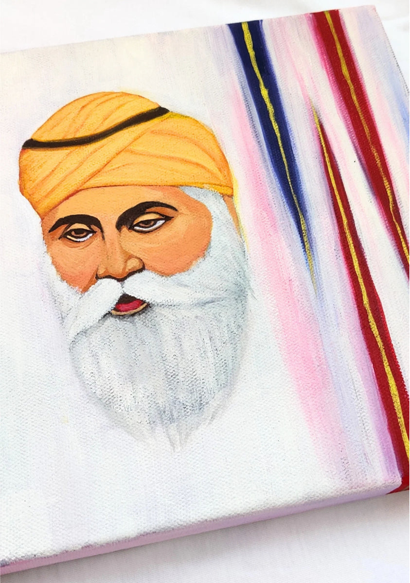 Luxoré Guru Nanak Ji Handmade Painting