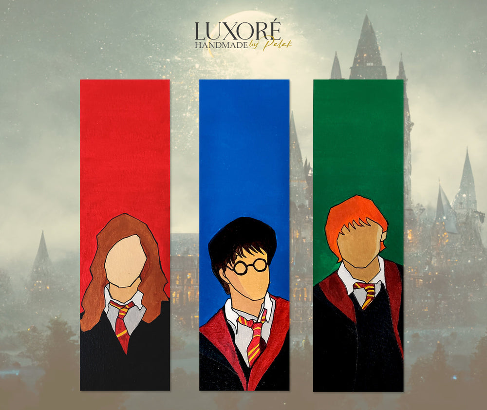 Luxoré Harry Potter Characters Handmade Bookmarks