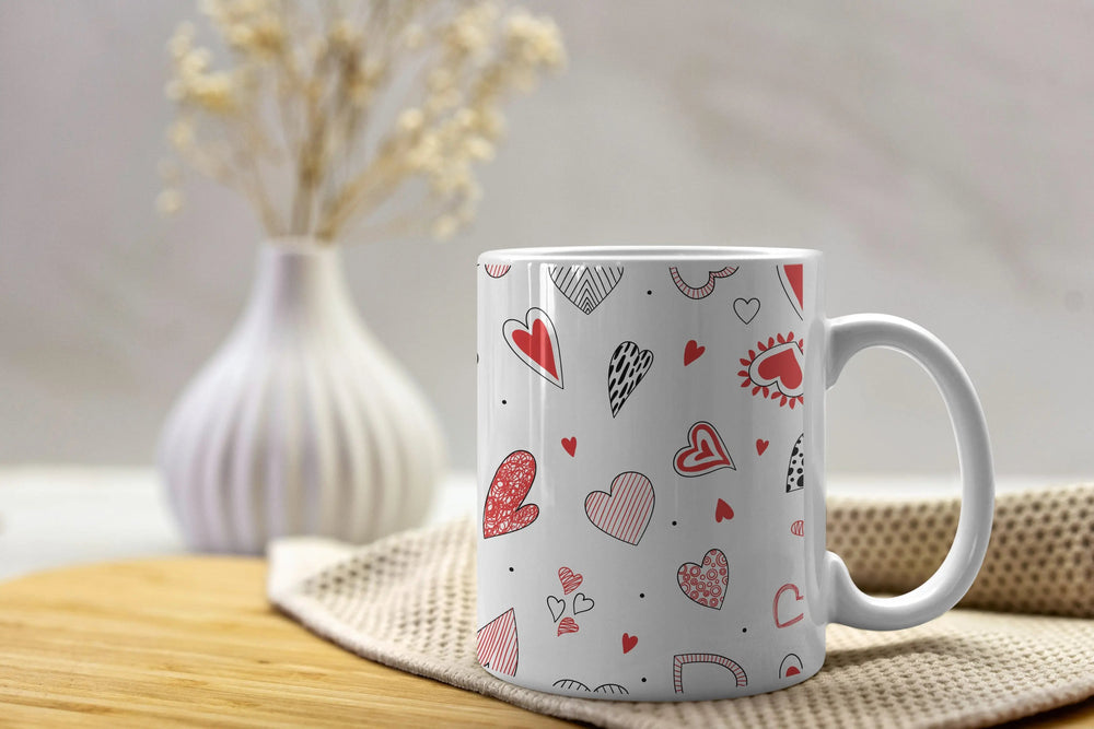 Luxoré Premium Heart Shades Love Mugs Collection