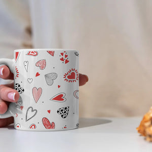 Luxoré Premium Heart Shades Love Mugs Collection