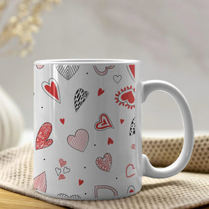 Luxoré Premium Heart Shades Love Mugs Collection