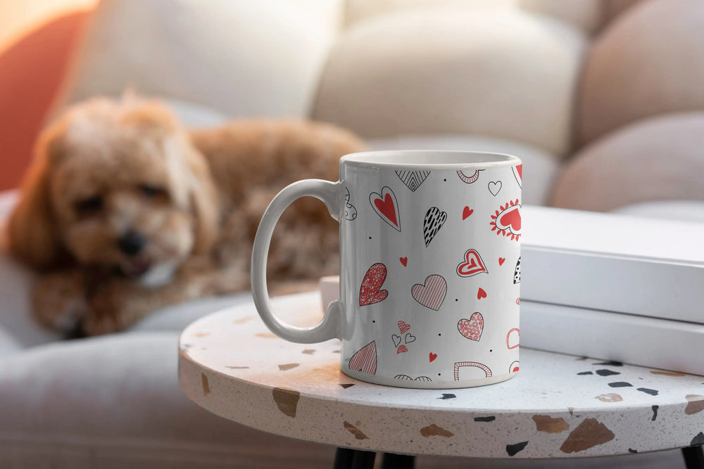 Luxoré Premium Heart Shades Love Mugs Collection