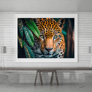 Luxoré Jaguar Stalking Wildlife Digital Art