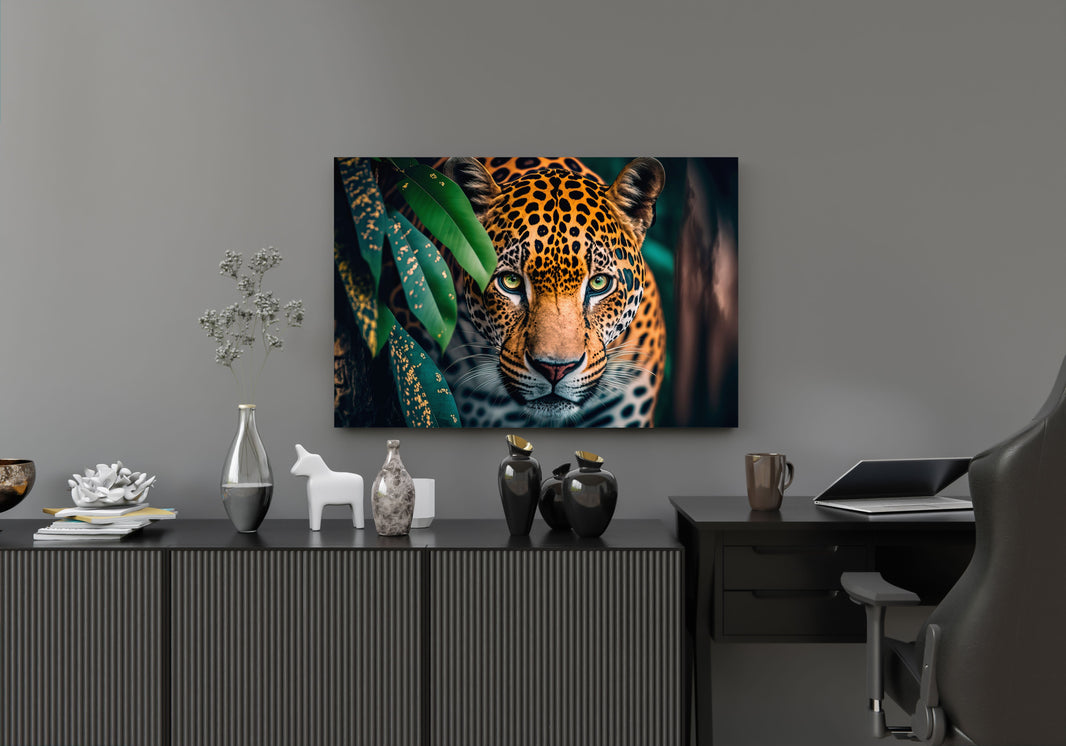 Luxoré Jaguar Stalking Wildlife Digital Art