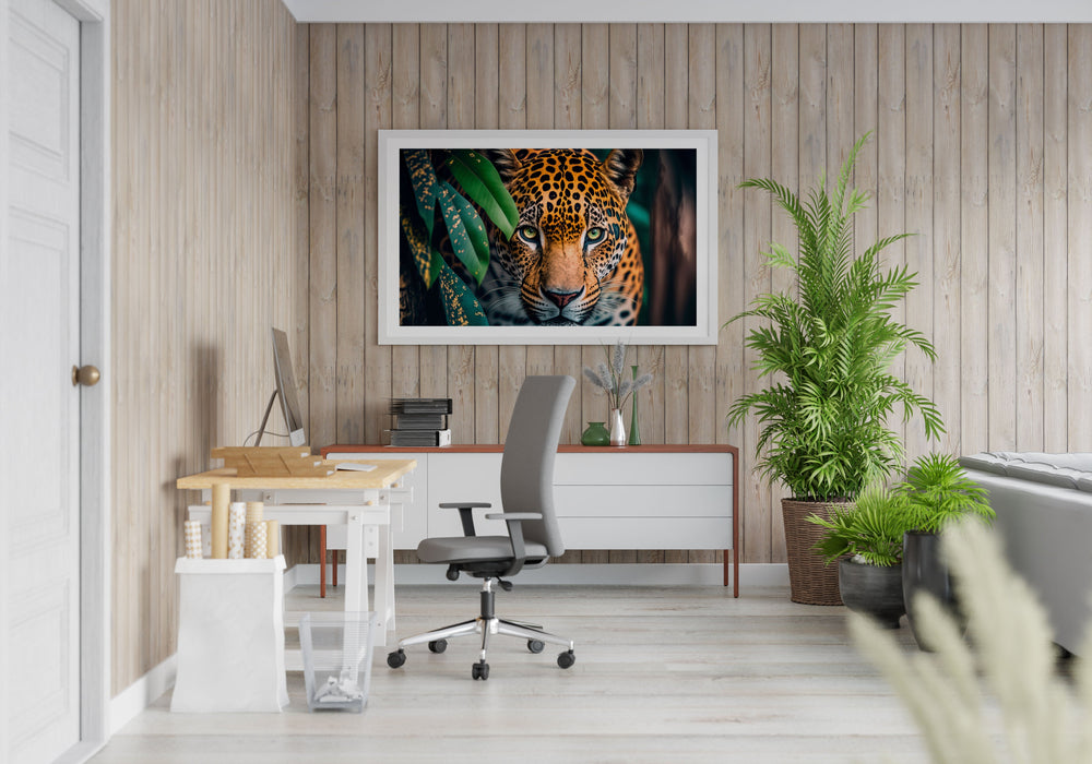 Luxoré Jaguar Stalking Wildlife Digital Art