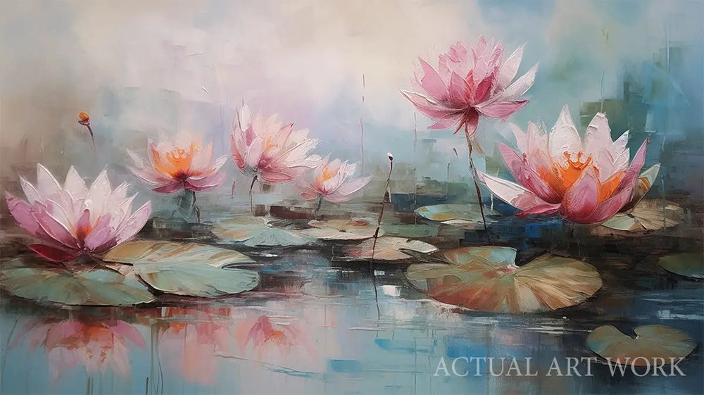 Lotus Flower Digital Painting