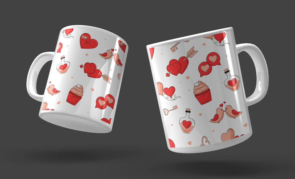 Luxoré Brewing Romance Irresistible Love Mugs for Couples