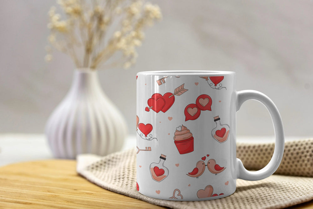 Luxoré Brewing Romance Irresistible Love Mugs for Couples